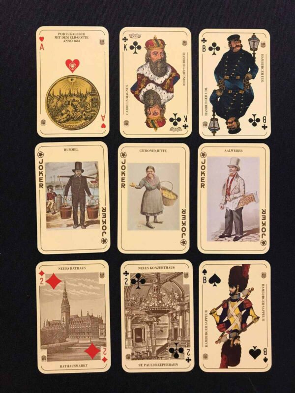 CARTE GIOCO ALT HAMBURG - ASS - PLAYING CARDS