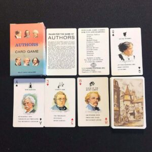 CARTE DA GIOCO AUTHORS CARD GAME - US GAMES SYSTEM - PLAYING CARDS