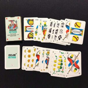 CARTE DA GIOCO CECLOR RETARD - AGMULLER - PLAYING CARDS