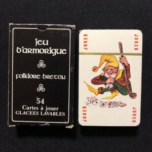 CARTE GIOCO JEU D'ARMORIQUE FOLKLORE BRETON - LE DIOURIS - PLAYING CARD