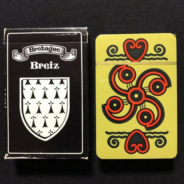 CARTE DA GIOCO JEU D'ARMORIQUE FOLKLORE BRETON - LE DIOURIS - PLAYING CARD