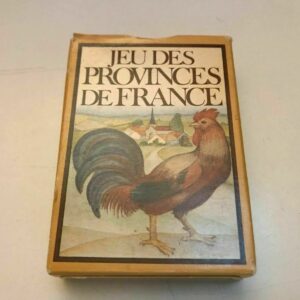 CARTE DA GIOCO JEU DES PROVINCES DE FRANCE - DUSSERRE - PLAYING CARDS