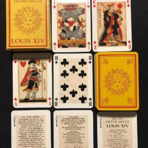 CARTE DA GIOCO JEU DU GRAND SIECLE LOUIS XIV - DUSSERRE - PLAYING CARDS