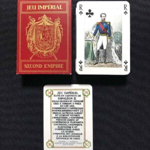 CARTE DA GIOCO JEU IMPERIAL NAPOLEON III SECOND EMPIRE 1987 - DUSSERRE - PLAYING CARDS