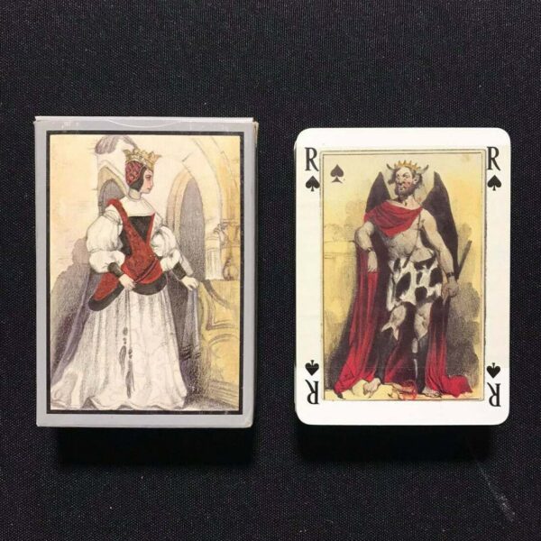 CARTE DA GIOCO JEU ROMANTIQUE DE NANTEUIL - DUSSERRE - PLAYING CARDS