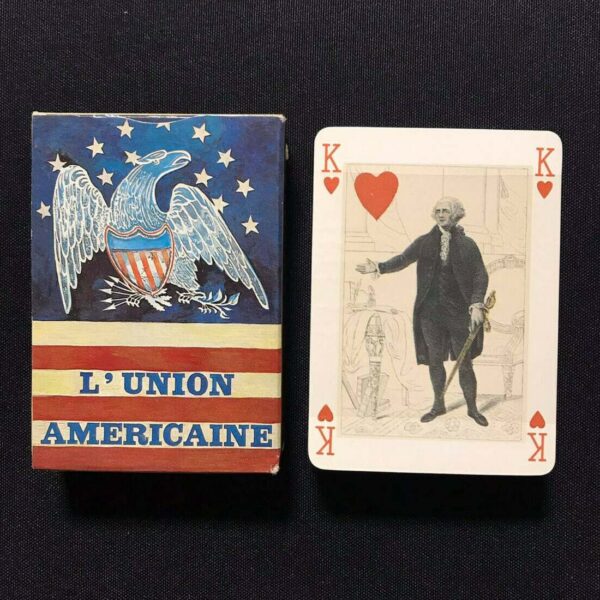 CARTE DA GIOCO L'UNION AMERICAINE JEU DE 54 CARTES - DUSSERRE - PLAYING CARDS