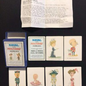 CARTE DA GIOCO NAVAL AND MILITARY FAMILIES - PLAYING CARDS