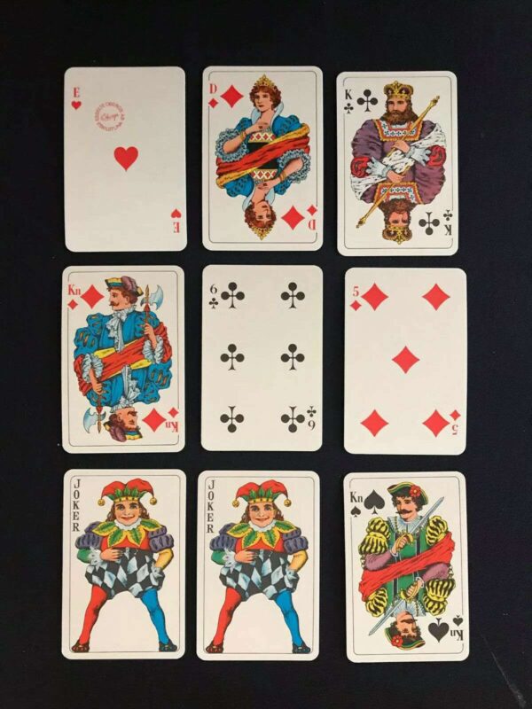 CARTE GIOCO ÖBERGS SPELKORT FOLKDRÄKTER - PLAYING CARDS