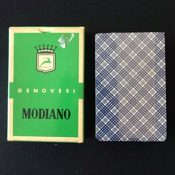 CARTE DA GIOCO REGIONALI GENOVESI N.86 SCOZZESI MODIANO - VINTAGE RARE