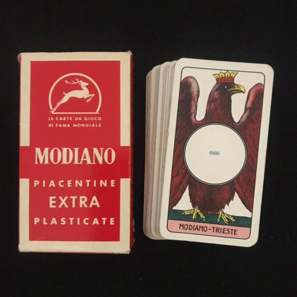 CARTE DA GIOCO REGIONALI PIACENTINE EXTRA N.81/25 MODIANO