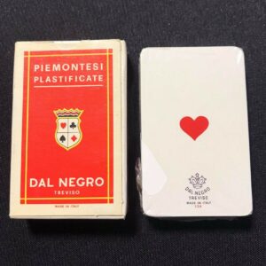 CARTE DA GIOCO REGIONALI PIEMONTESI TELATE N.93 - DAL NEGRO