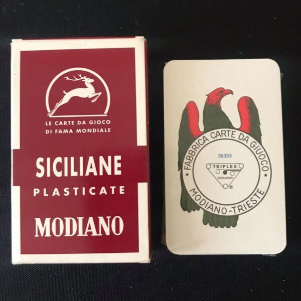 CARTE DA GIOCO REGIONALI SICILIANE (GADGET) MODIANO