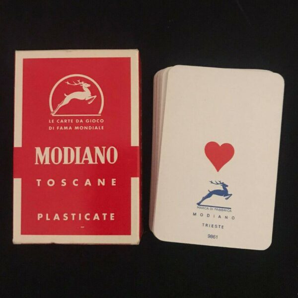 CARTE DA GIOCO REGIONALI TOSCANE MODIANO - VINTAGE