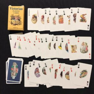 CARTE DA GIOCO VICTORIAN PLAYING CARDS 1986 CAROLE MURRAY