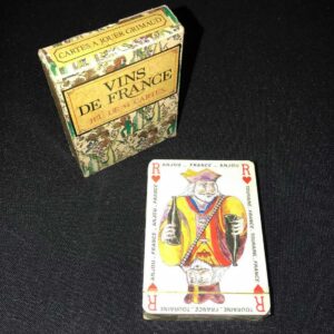 VINS DE FRANCE JEU DE CARTES - GRIMAUD - VINTAGE PLAYING CARDS