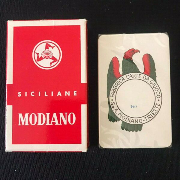 CARTE DA GIOCO REGIONALI SICILIANE N. 96 MODIANO - D3