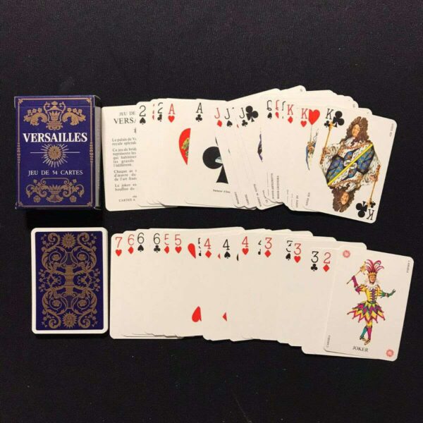 CARTE DA GIOCO VERSAILLES JEU DE 54 CARTES - GRIMAUD - PLAYING CARDS