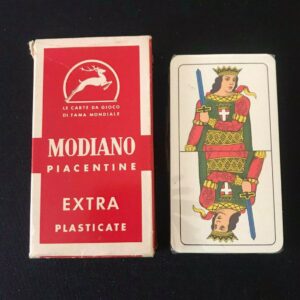 CARTE DA GIOCO REGIONALI PIACENTINE EXTRA N. 81/25 MODIANO