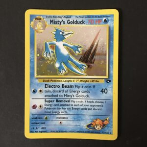 CARTA POKEMON MISTY'S GOLDUCK HOLO