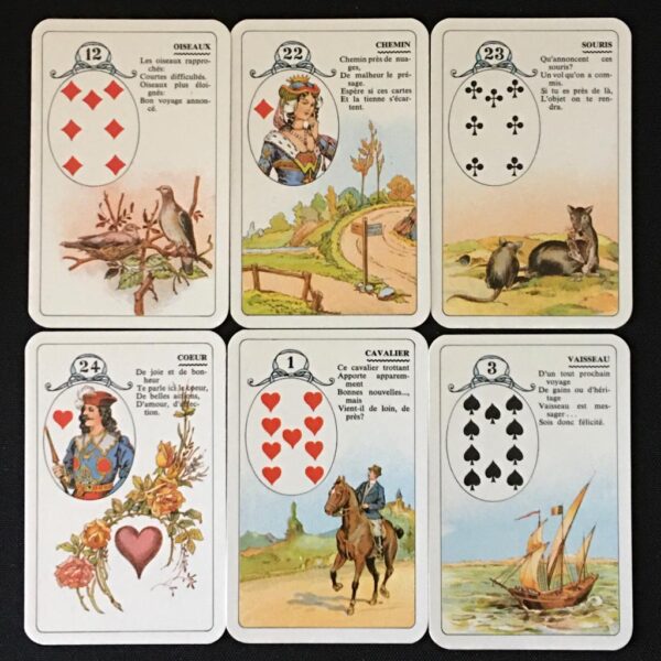 JEU MLLE LENORMAND