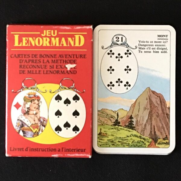 JEU MLLE LENORMAND