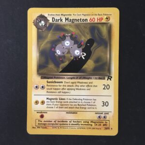 CARTA POKEMON DARK MAGNETON TEAM ROCKET