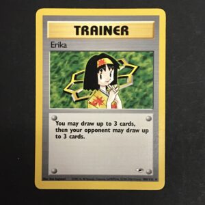 CARTA POKEMON ERIKA TRAINER GYM HEROES ENG