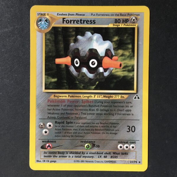 CARTA POKEMON FORRETRESS NEO DISCOVERY