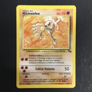 CARTA POKEMON HITMONLEE FOSSIL ITA