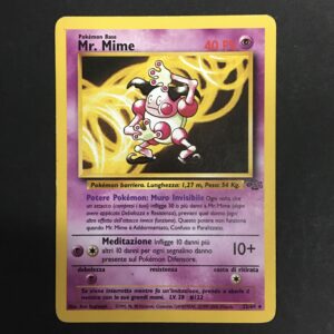 CARTA POKEMON MR. MIME JUNGLE ITA