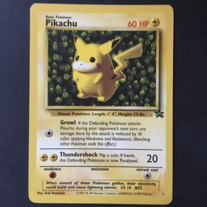 CARTA POKEMON PIKACHU PROMO