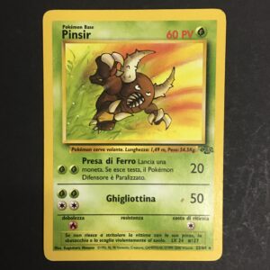 CARTA POKEMON PINSIR JUNGLE ITA