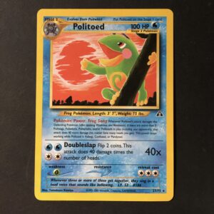 CARTA POKEMON POLITOED NEO DISCOVERY