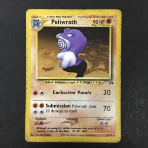 CARTA POKEMON POLIWRATH NEO DISCOVERY