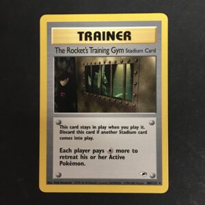 CARTA POKEMON THE ROCKET'S TRAINING GYM TRAINER GYM HEROES ENG
