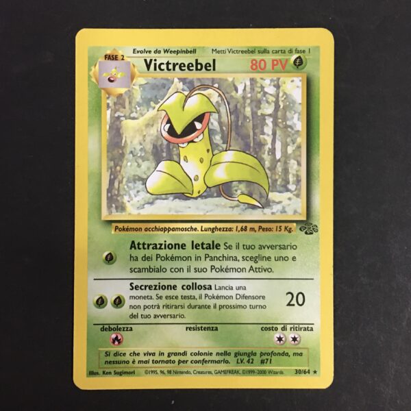 CARTA POKEMON VICTREEBEL JUNGLE ITA