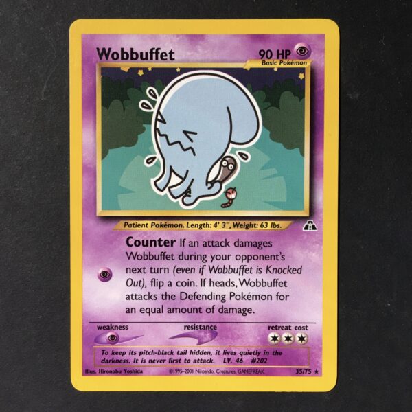 CARTA POKEMON WOBBUFFET NEO DISCOVERY