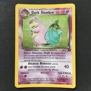 CARTA POKEMON DARK SLOWBRO HOLO TEAM ROCKET ITA