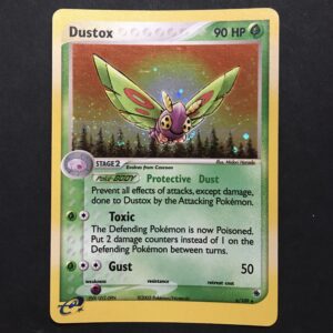 CARTA POKEMON DUSTOX HOLO EX RUBINO & ZAFFIRO ENG