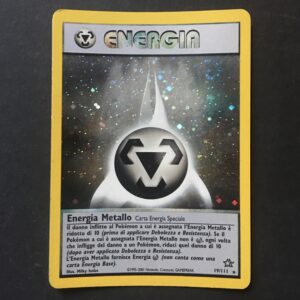 CARTA POKEMON ENERGIA METALLO HOLO NEO GENESIS ITA