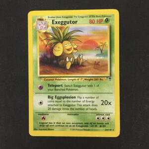 CARTA POKEMON EXEGGUTOR LEGENDARY COLLECTION