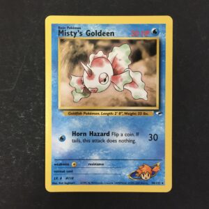 CARTA POKEMON MISTY'S GOLDEEN GYM HEROES ENG