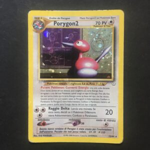 CARTA POKEMON PORYGON 2 HOLO NEO REVELATION ITA