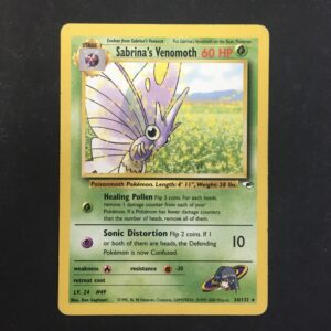 CARTA POKEMON SABRINA'S VENOMOTH GYM HEROES ENG