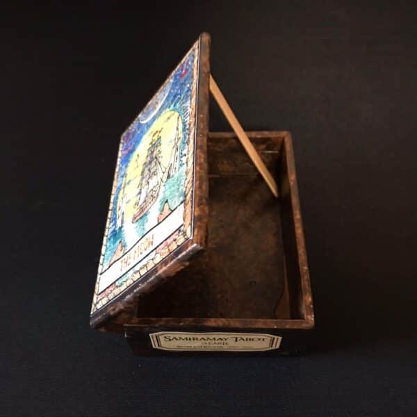 Samiramay Tarot Wooden Box Scatola di legno per Samiramay Tarot