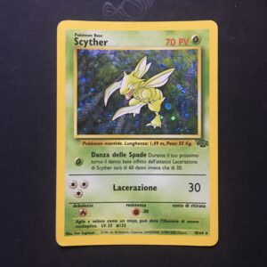 CARTA POKEMON SCYTHER HOLO JUNGLE ITA