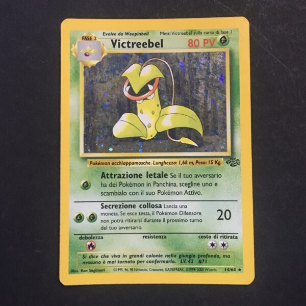 CARTA POKEMON VICTREEBEL HOLO JUNGLE ITA