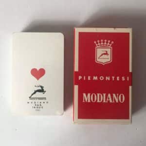 CARTE DA GIOCO REGIONALI PIEMONTESI 4-1 - MODIANO - VINTAGE & RARE