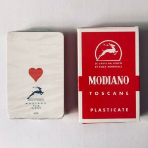 CARTE DA GIOCO REGIONALI TOSCANE N.90 - MODIANO FABBRI EDITORI - PLASTICATE