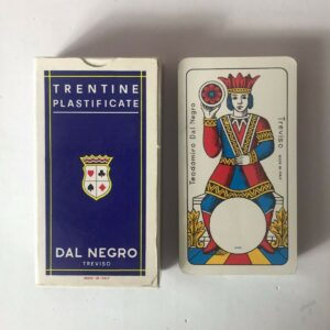 CARTE DA GIOCO REGIONALI TRENTINE TELATE N.91 - DAL NEGRO - PLASTIFICATE